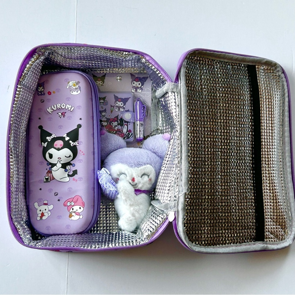 💜(KUR303) Kuromi Adorable 7-Piece Cooler Bundle! - Picture 7 of 12
